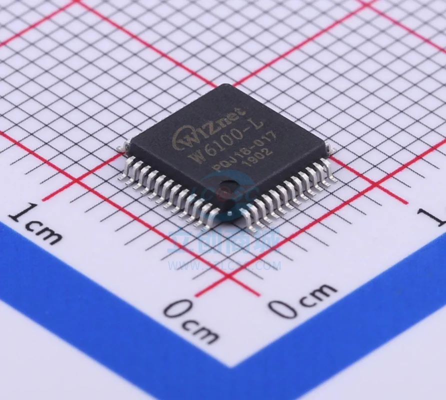 

W6100 package LQFP-48 new original genuine Ethernet IC chip