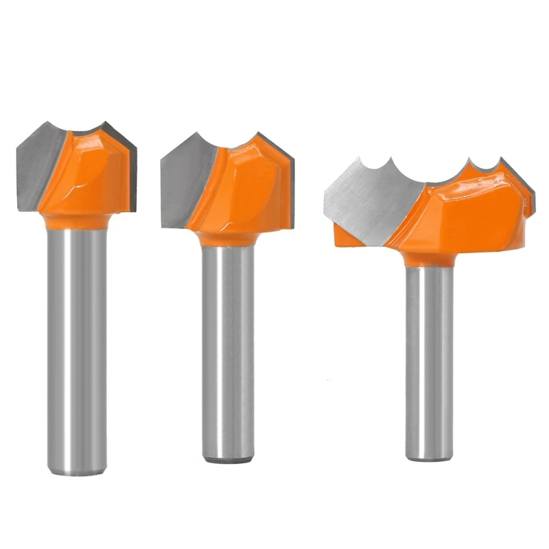 

Heavy Duty S type Handle Line Handrail Router Bits 8mm Shank CNC Bit End Mill Engraving Solid Carbide Shank Bits