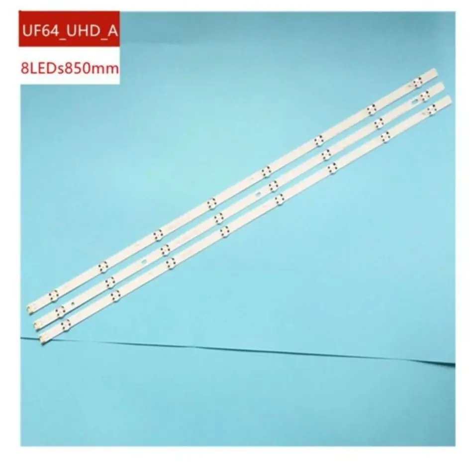 

Светодиодная подсветка 3 шт x 43 дюйма для LG 43uh619v 43UH610V 43UH6030 UF64 UHD _ A 43LH5700 43LH60FHD HC430DGG-SLNX1 43UF6400 43LG61CH
