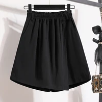 new spring summer women high waist skirt pleated a line lrregular mini short skirt korean fashion clothing skirts women 799b