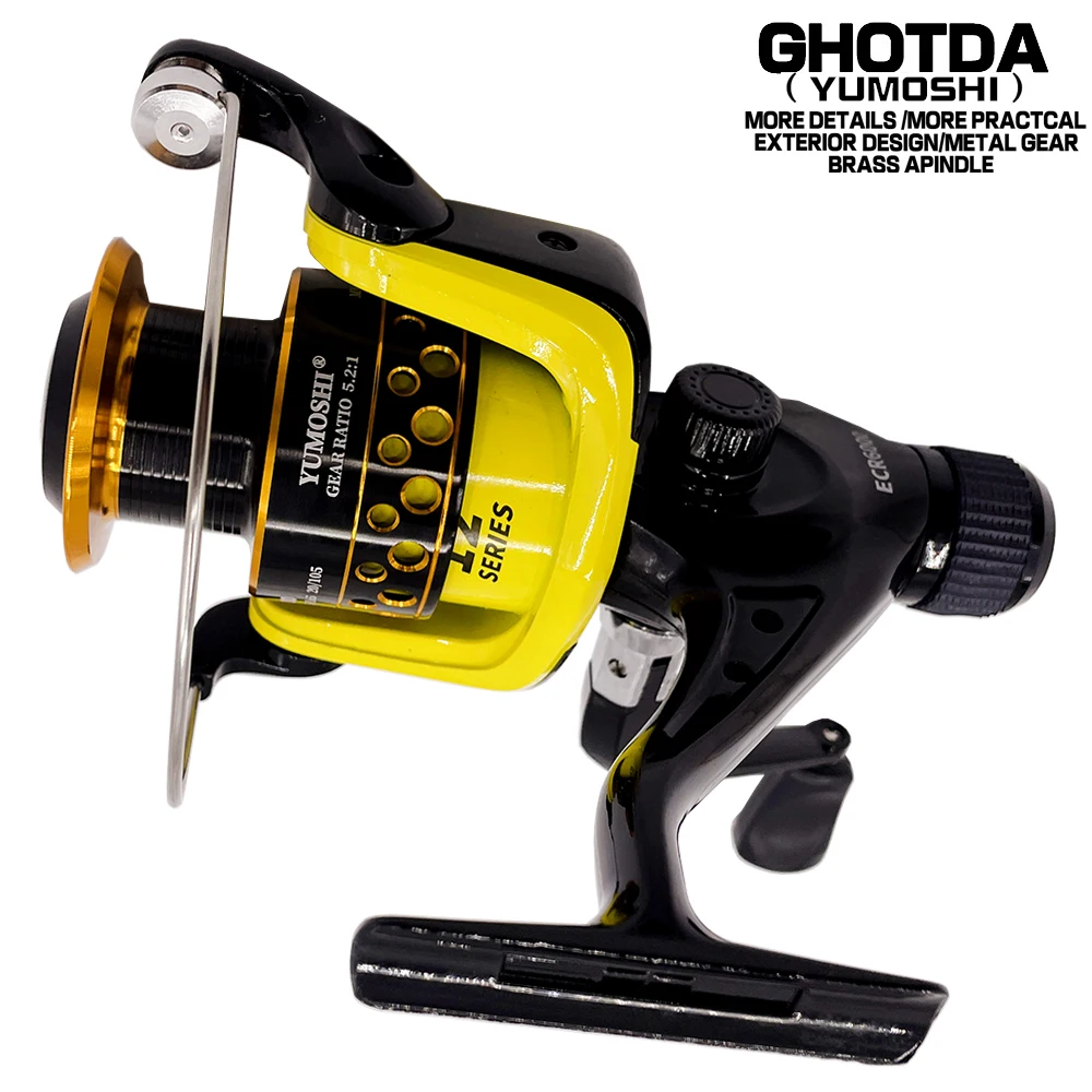 

Spinning Fishing Wheel 2000-7000 Series Spool Fishing Wheel High Speed Strong Smooth Saltwater Freshwater Fishing Reel Tackle