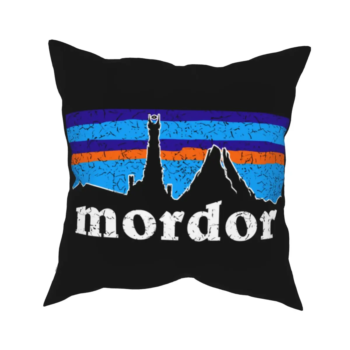 Sleep Mordor Lord Of Frodo The Rings Sam Sauron Symbol Sign Tower Logo 01 Pillowcase Throw Pillow Cover Vintage | Дом и сад