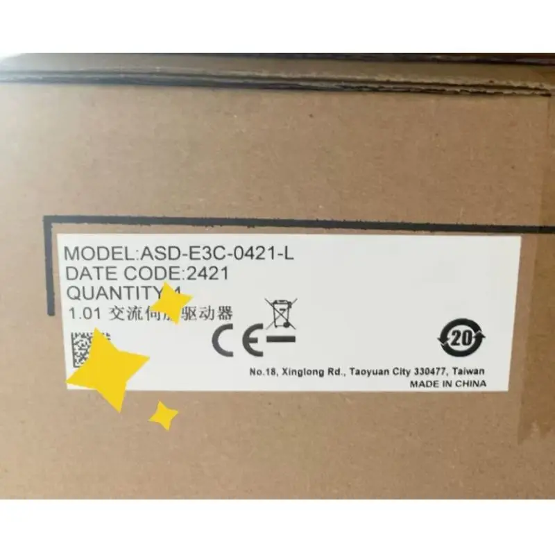 Новый сервопривод ASD-E3C-0421-L мощностью 400 Вт для быстрой доставки