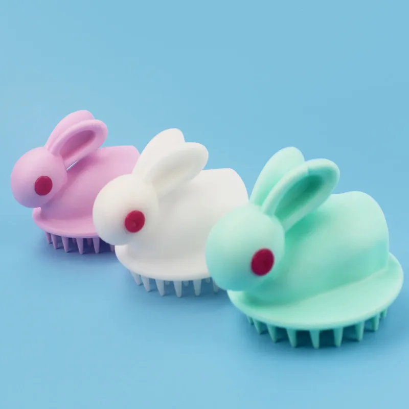 

Portable Shampoo Brush Hair Care Comb Handheld Massage Brush Head Body Scalp Massage Brush Comb Hair Cleaning Comb Head Massager