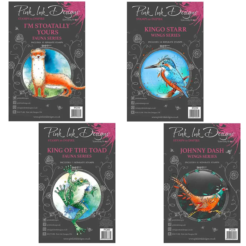 Прозрачные штампы для 2024 New King Of The Toad Johnny Dash Kingo Starr Stoat Скрапбукинг Ремесленная