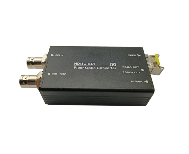 

mini 3G SDI to Fiber digital 1080P 1 CH Video converter single mode 20KM mini 3g sdi fiber