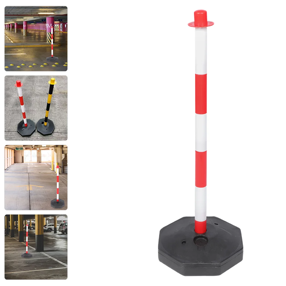 

Parking Stop Garage Aid Delineator Post Safety Barricade Construction Cones Warning Column It Can Move Barrier