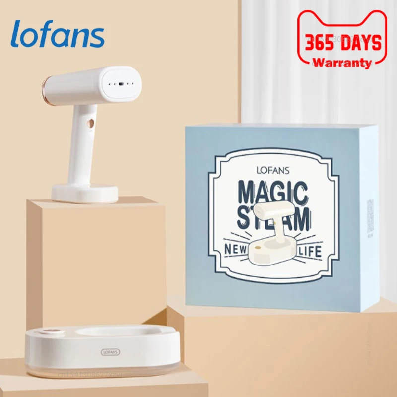 Беспроводной мини-отпариватель для одежды Lofans ручной Утюг с функцией влажной и