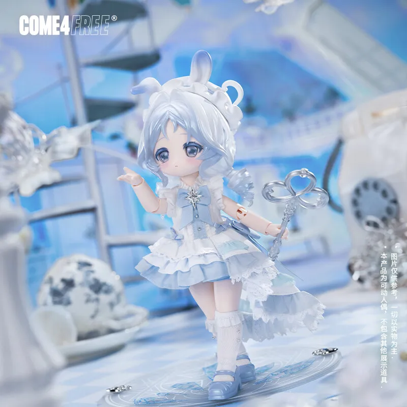 Фото Оригинальная коллекционная кукла BJD серии Bonnie's Dream Of Toy Box, фигурка Бланш-призрака на подвесной карточке, масштаб 1/6, подвижная экшн-фигурка №4