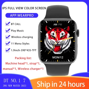 series 7 dt no 1 7 smart watch 2022 men 1 9 inch gps tracking bluetooth call nfc watch woman dt7 max smartwatch for xiaomi phone free global shipping