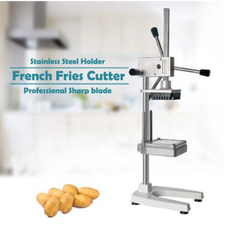 

6mm, 9mm, 13mm Blades Manual Potato Slicer Restaurant Heavy Duty French Fry Cutter, Potato Cutter ,Potato Slicer,Potato Wedge Ma