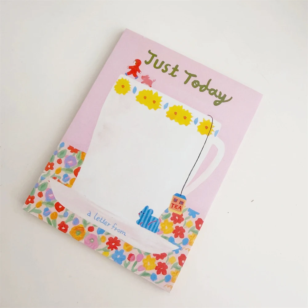 

Блокнот с липкими стикерами пэчворк