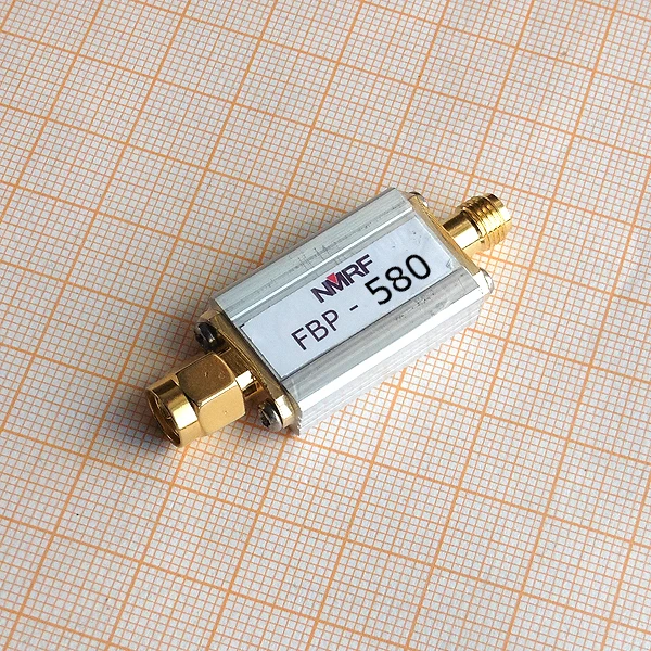 

580(560~620)MHz Bandpass Filter, Ultra-Small Size, SMA Interface