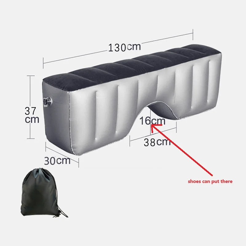 

Автомобильный воздушный матрас, Автомобильная подушка для зазора, Блокируемая задняя подушка для зазора на сиденье, воздушная подушка для автомобиля, путешествия, кемпинга, для внедорожника, автомобильные аксессуары для интерьера