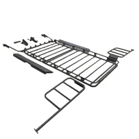 4x4 Roof rack for Jeep Wrangler JK 2007+ Steel with brackets (4 Doors ) Roof rack