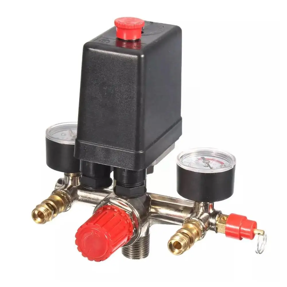 Переключатель контроля давления насоса воздушного компрессора 4-портовый