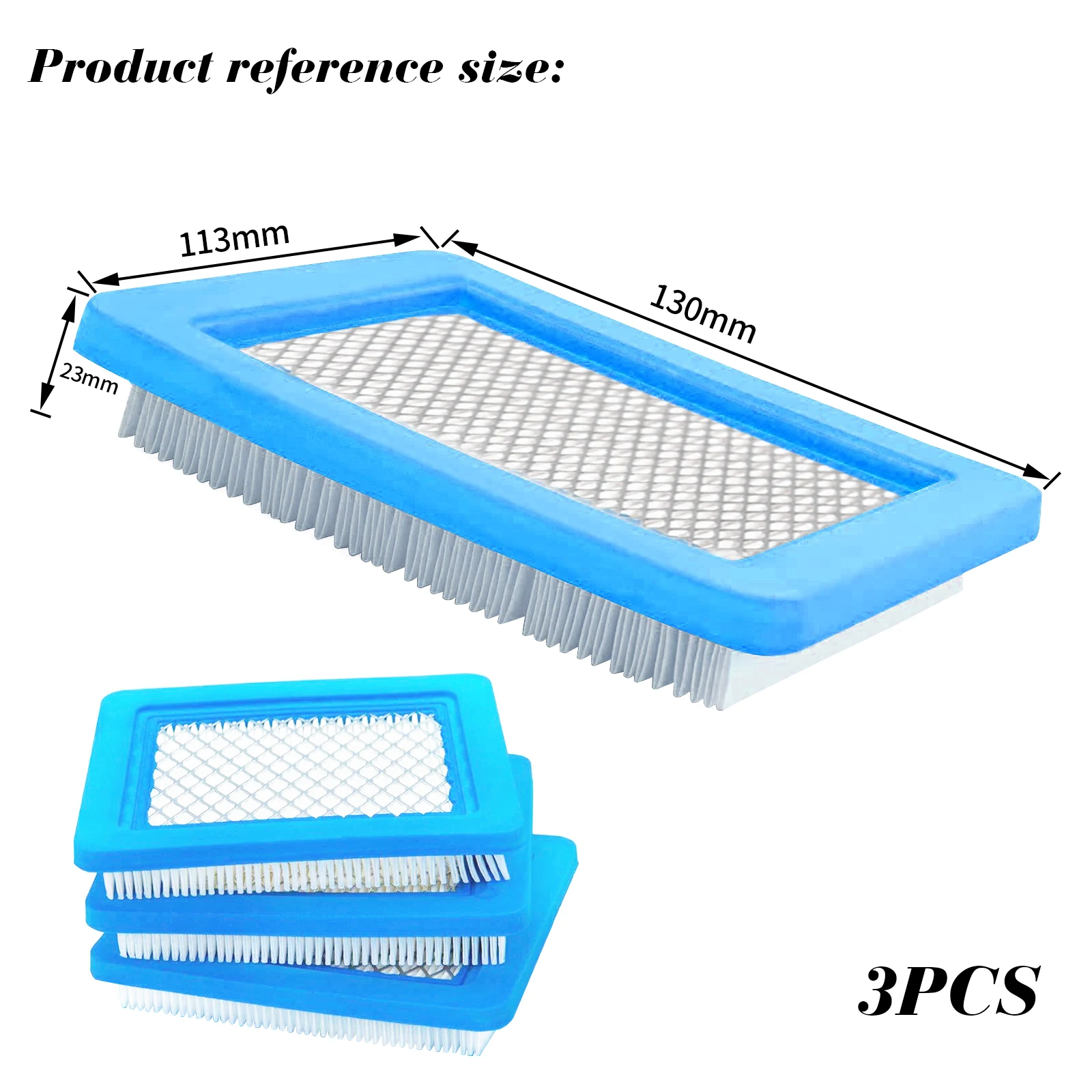 

Воздушный фильтр 17211-Z8B-901, элемент воздухоочистителя для Honda 3,5,10 шт. HRX217 GCV160 GCV190 двигатель HRR216 HRN216 подвижная косилка