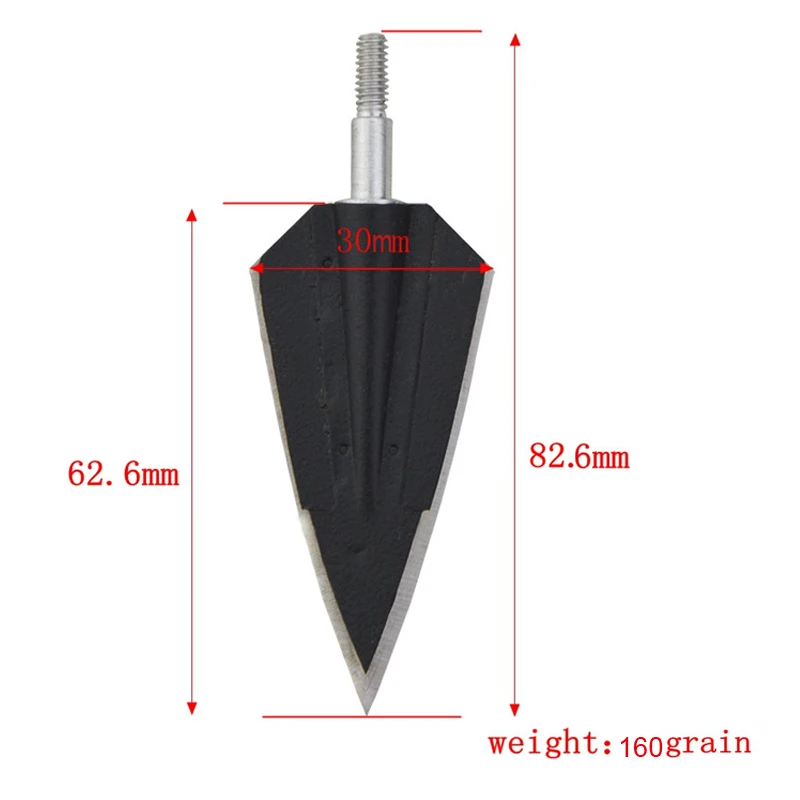 Наконечники для стрельбы из лука 3/6/12 шт. 160 зерна универсальная нить 2 фиксации