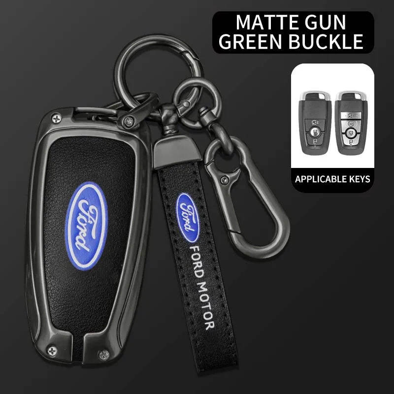 Чехол для автомобильного ключа Smart Keyless Shell Ford Fusion Mustang Explorer F150 F250 F350 EcoSport Edge S-MAX Ranger
