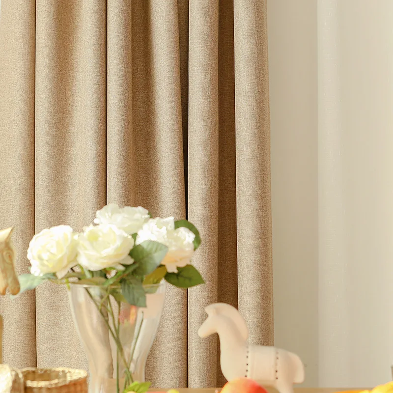 Светонепроницаемые шторы для гостиной эргономичная ткань фабричное окно