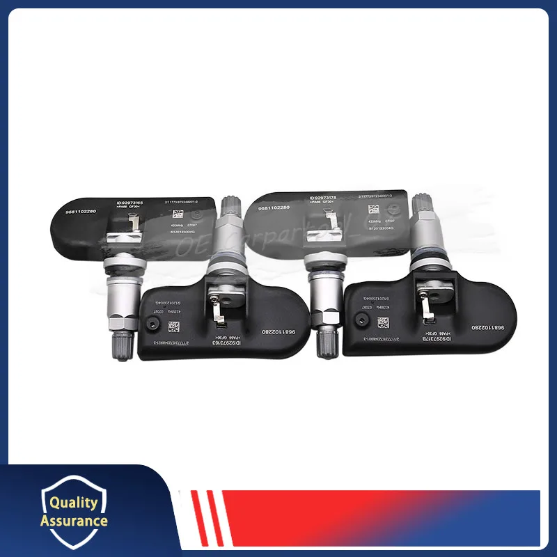 4 шт./партия датчик давления в шинах Citroen C4 C5 C6 C8 Peugeot 9681102280 1007 207 307 407 508 607 TPMS 807 МГц
