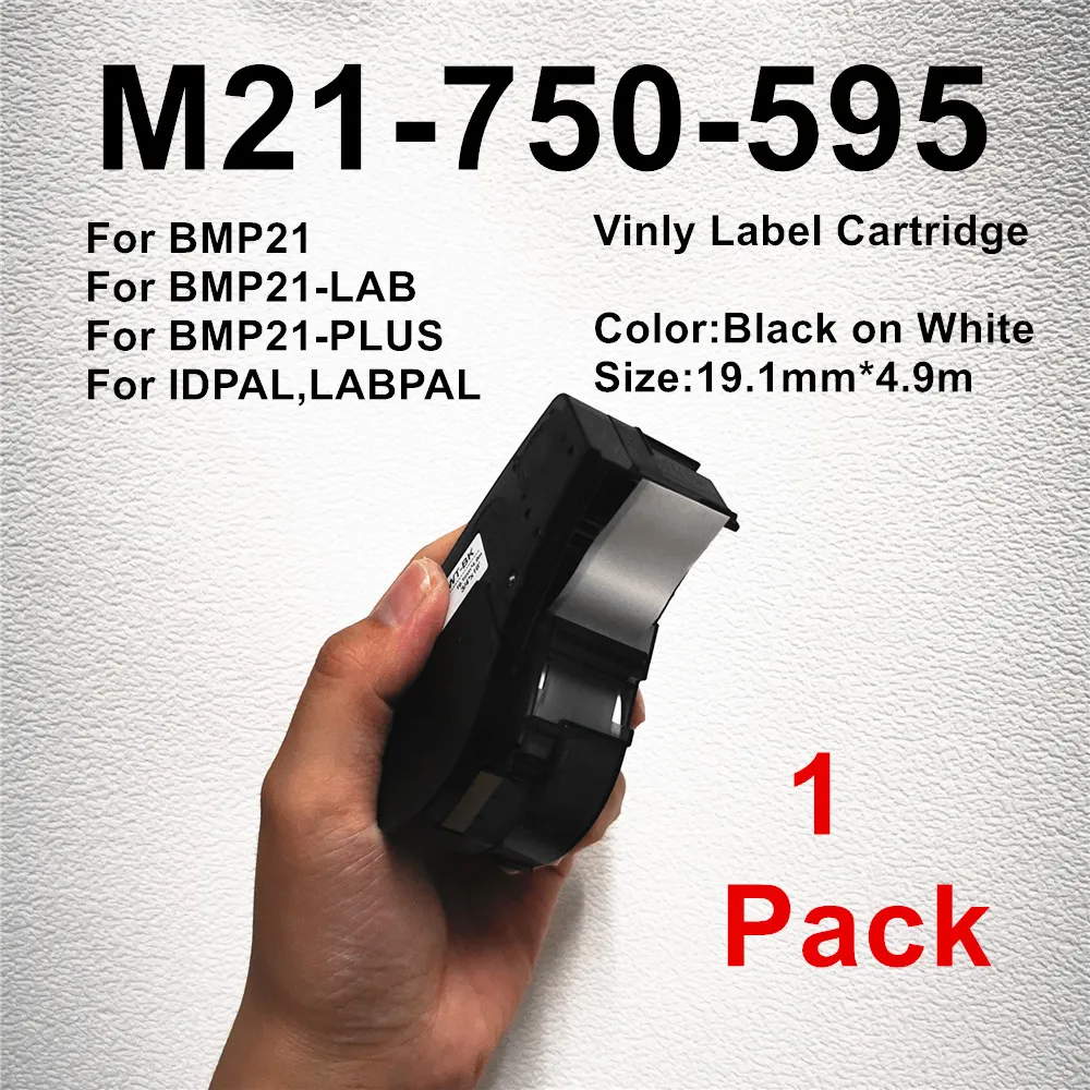 

1 упаковка, виниловые этикетки M21 750 595