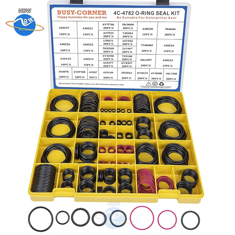 

4C-4782 4C4782 Oil Seal Kit Box For Caterpillar Excavator Hydraulic O-RING Kit