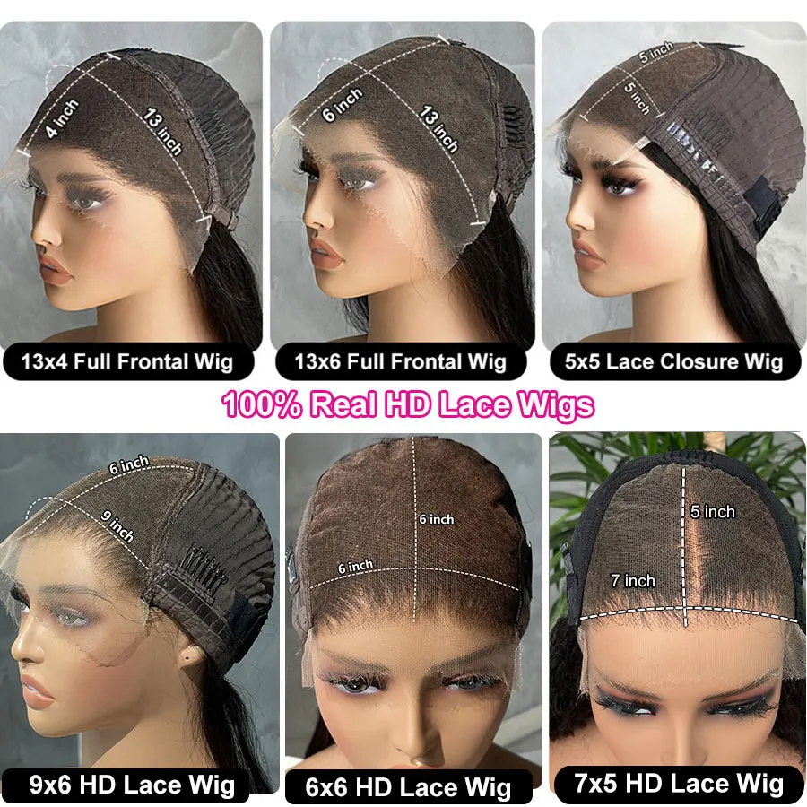 Newa Hair Glueless Ready Wear HD Lace Closure Wig Natural Black HD Lace Frontal Wig Предварительно выщипанные отбеленные узлы 2x6 Парик с глубокой частью (art.: 3920d329b57e1) - 3920d329b57e1