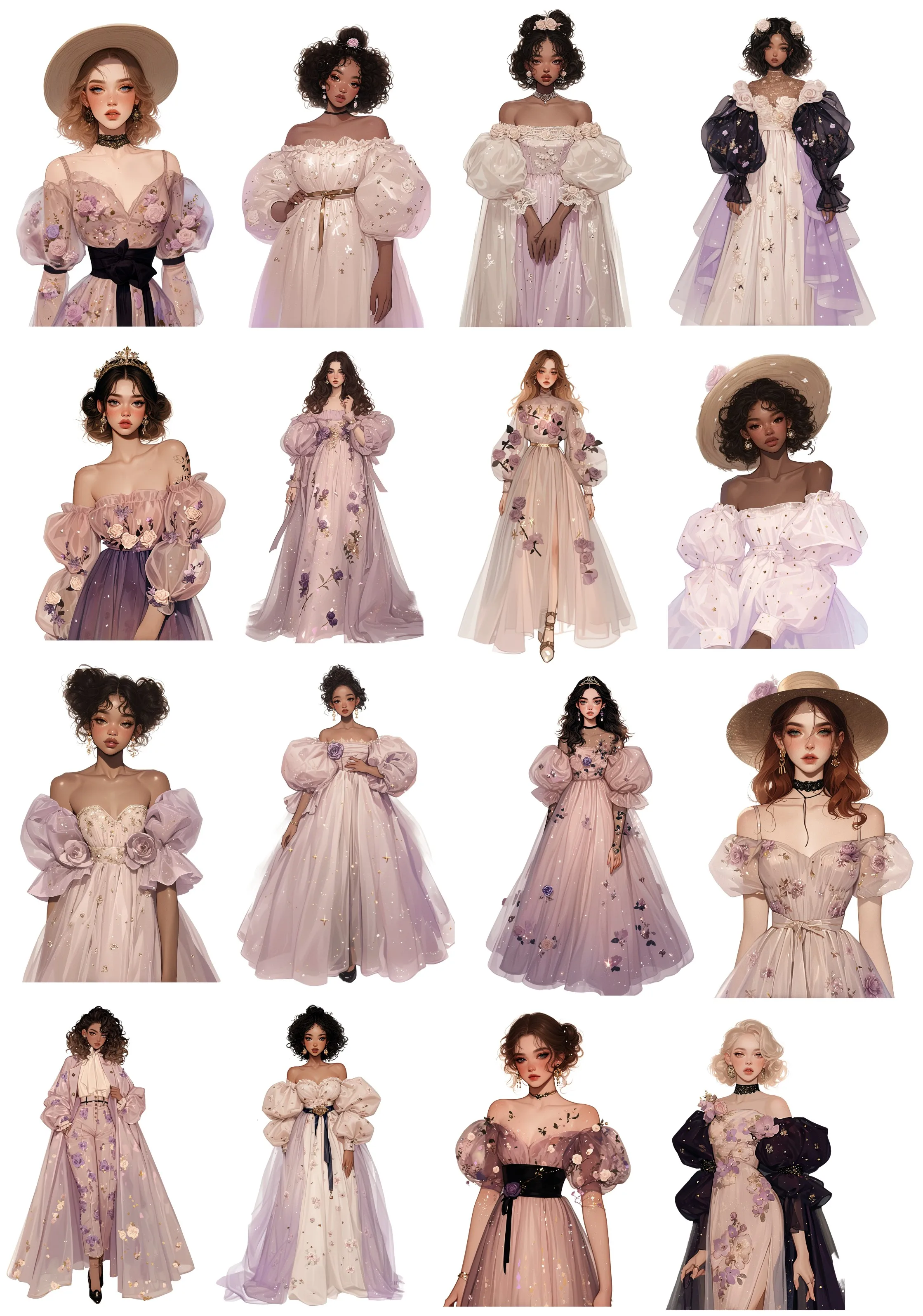 

Набор наклеек BLINGIRD для скрапбукинга