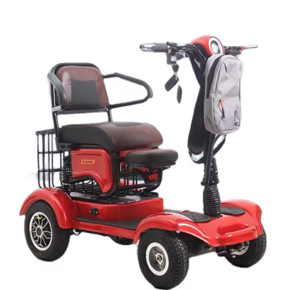 

500W 48V 20Ah Small Locatable Low Speed Scooter for Elderly and Disabled with Basket