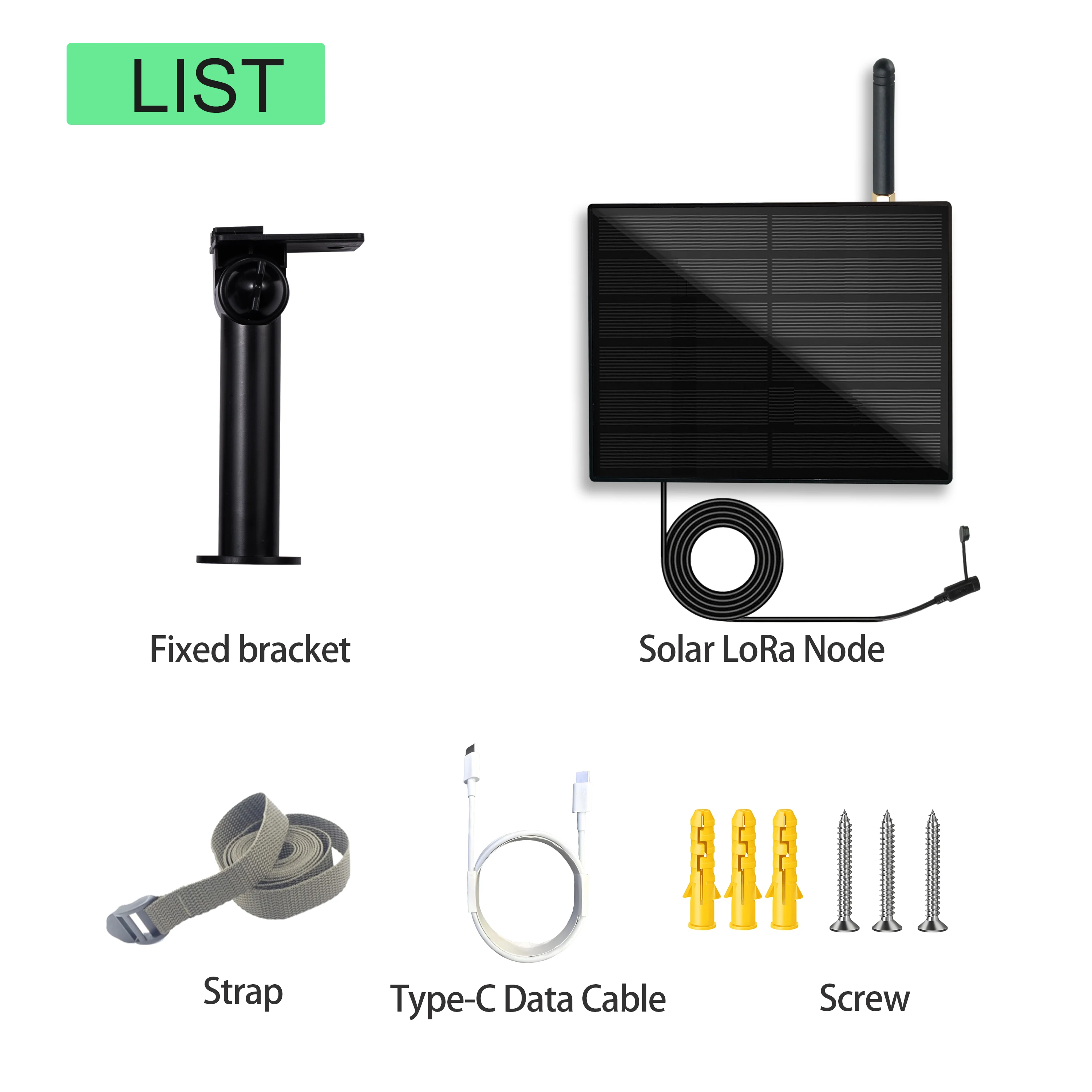 

iXSolarleap Солнечный LoRa-узел U4-6B 4Вт 868/915МГц