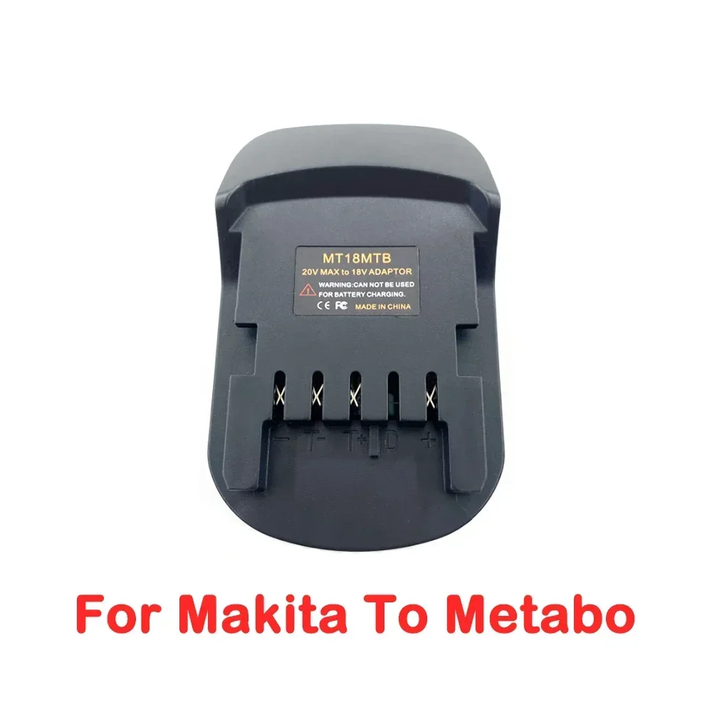 Адаптер аккумулятора Metabo для Makita/Devault/Milwaukee/Bosch 18В