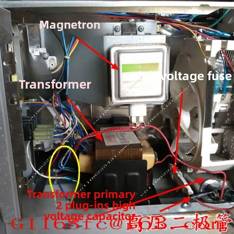 Подходит для микроволновой печи Galanz, магнетрон Toshiba 2M253K (JT) GAL01, универсальный M24FB-210A (art.: 3920da86a223e) - 3920da86a223e