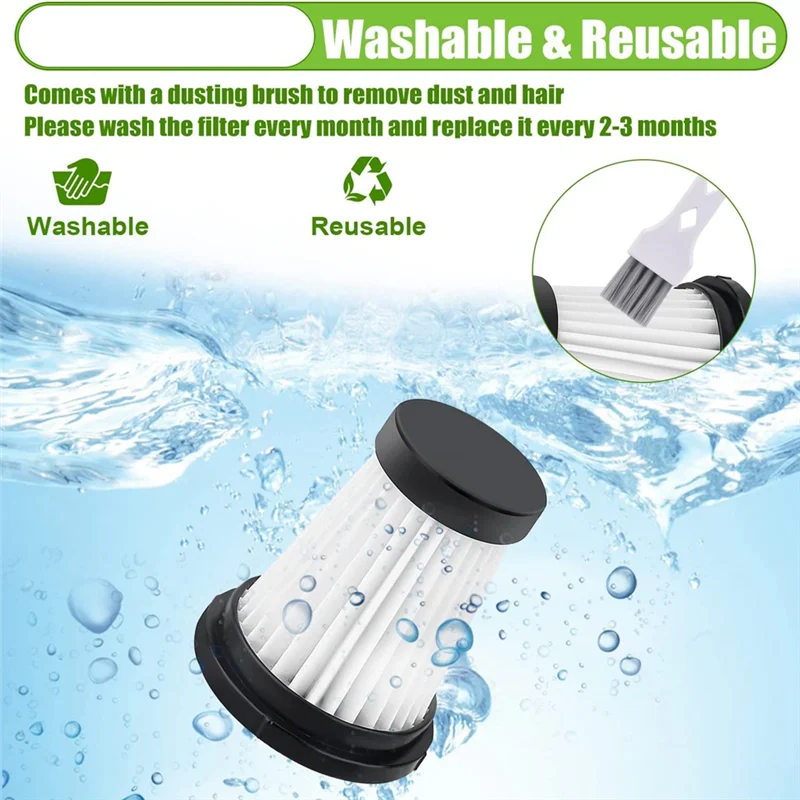 HEPA-фильтр для MOOSOO K12 K12Pro K13 Genius Invictus One 1 0 X7 2 ручной пылесос беспроводная замена