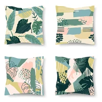 retro style spring landscape printing cushion cover classic oil painting graffiti sofa decoration pillowcase pillow accessories