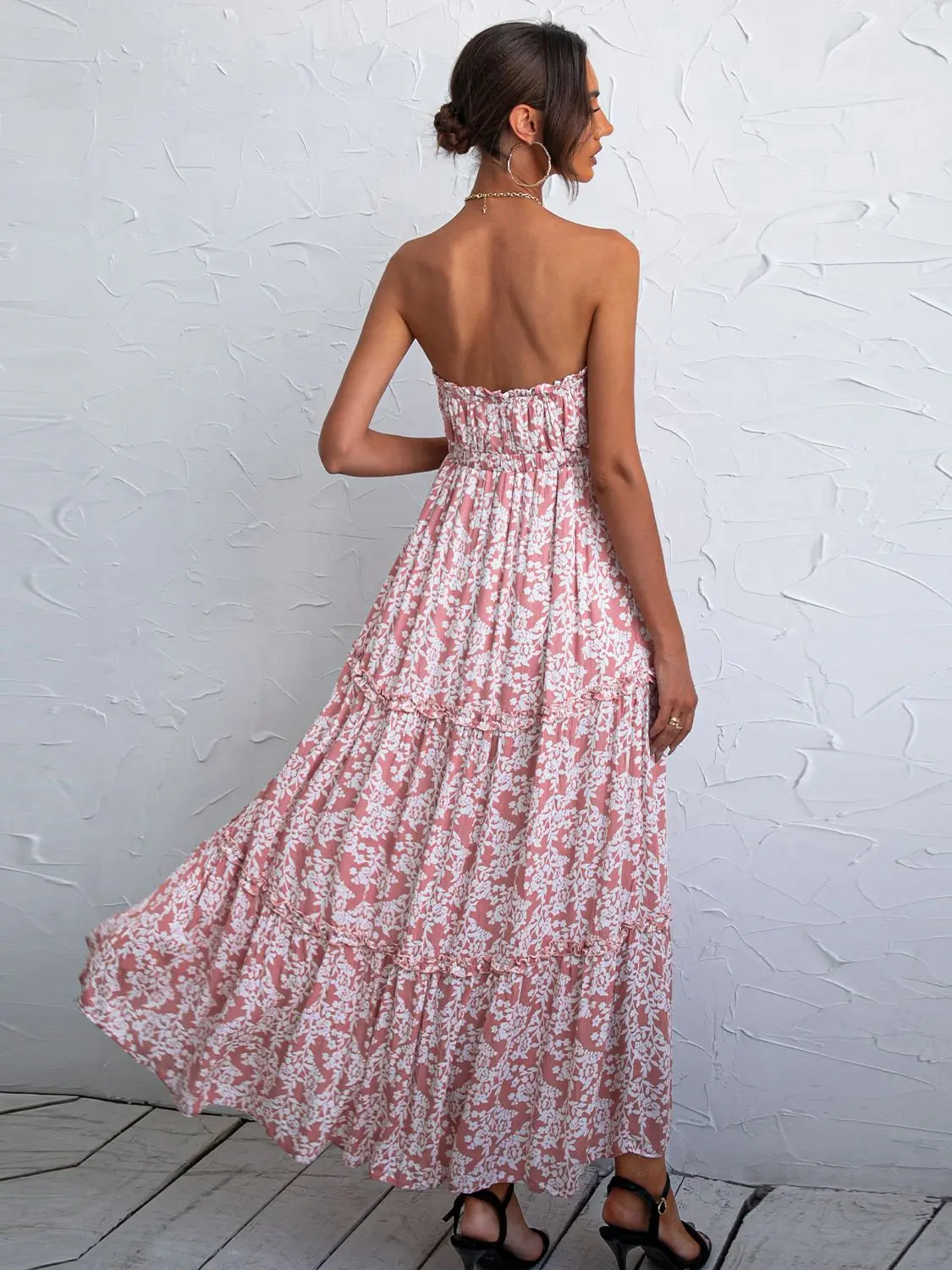 Женское летнее платье в стиле бохо женское сексуальное повседневное Свободное