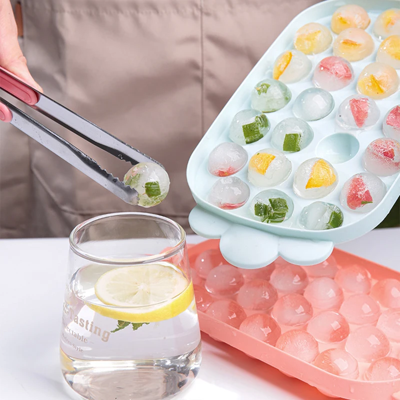 

Silica Gel Ice Cube Mold Ice Cube Ball Maker Mold High Quality Ice Mold Kitchen Tools DIY Desert Cocktail Juice Maker Mould Ice