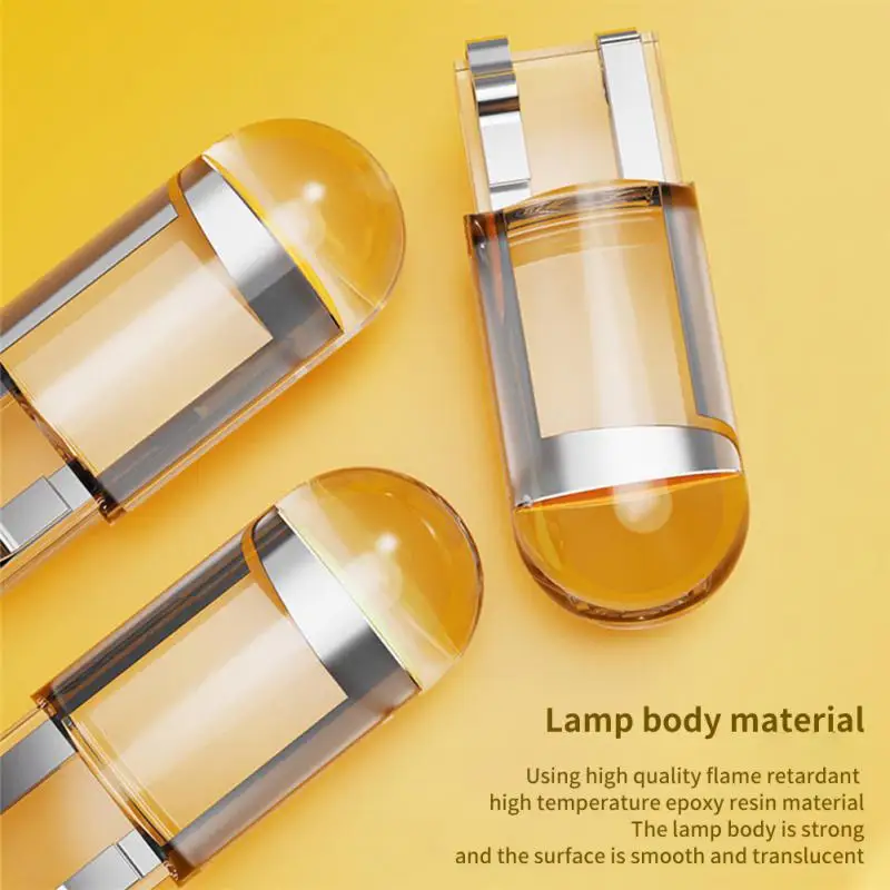 10 шт. автомобисветильник светодиодсветодиодный лампы W5W Canbus T10 COB 6000 К 12 В - купить