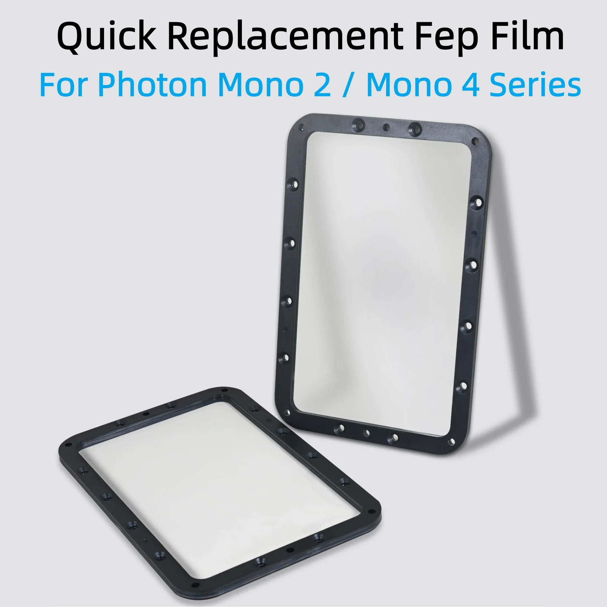 Фото 2 шт. FEP Быстрая Замена Интегрированный Дизайн для Photon Mono 2/4/4 Ultra - Аксессуары 3D Принтеров Смолы №1