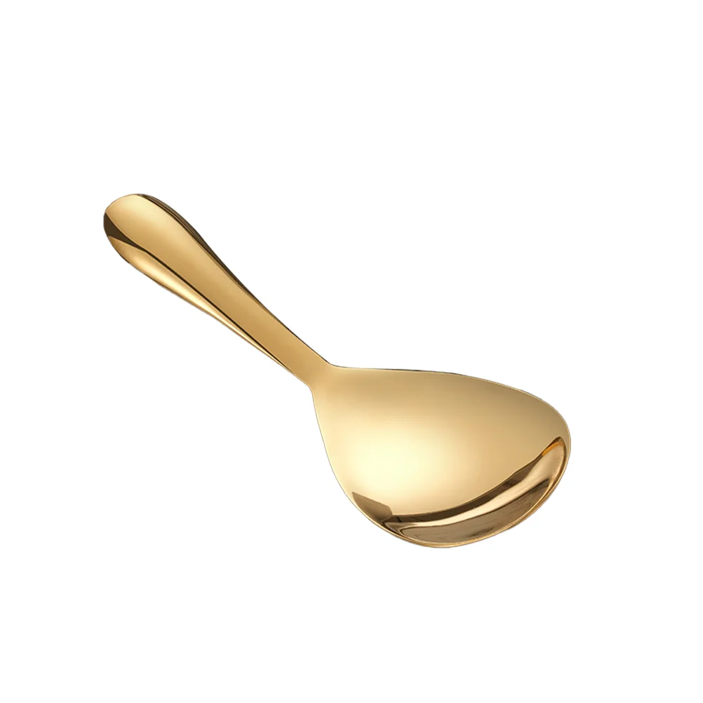 

Stainless Steel Rice Spoon Thickened Rice Spoon Practical Kitchen Rice Spoon