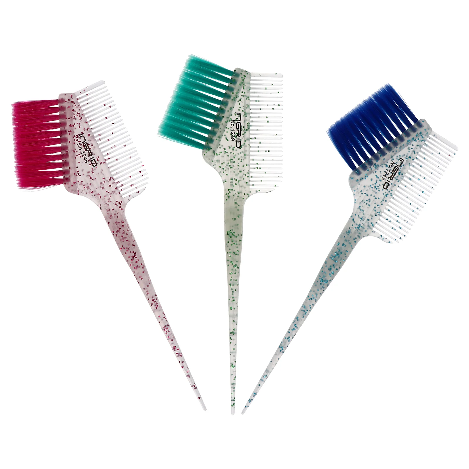 3 шт. кисть для краски волос гламурная расческа окрашивания аппликатор оттенок