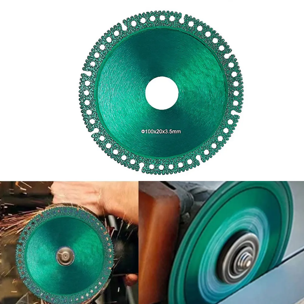 

1pcs Composite Multifunctional Diamond Cutting Disc Saw Blade For 100 Angle Grinder Grinding Marble Tile Ceramic Power Tools