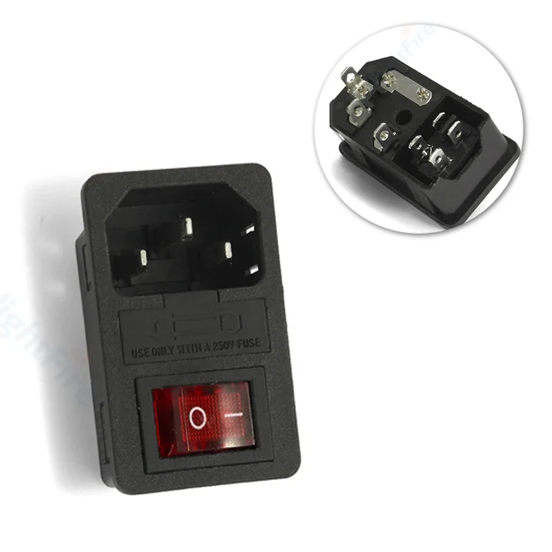 

Розетка DelightFire IEC320 C14 C13 16А