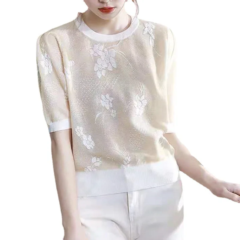 

T-shirt women's 2022 summer new maternity short sleeves White