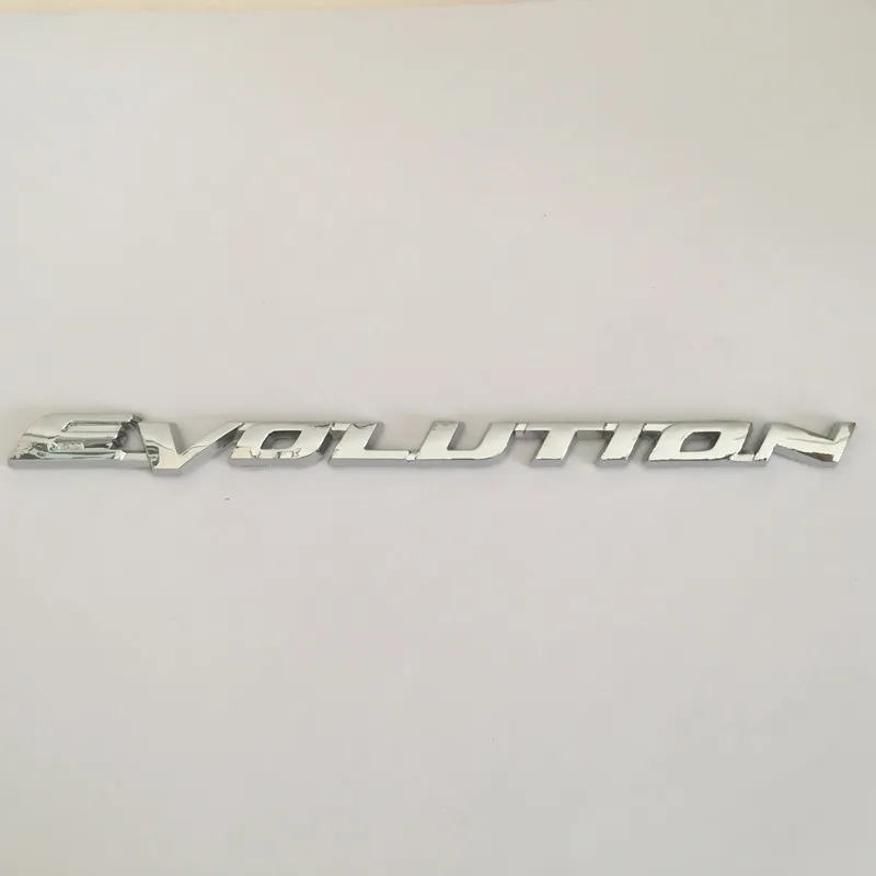 1 шт. 3D ABS высокое качество EVOLUTION автомобильная буквенная эмблема задний багажник