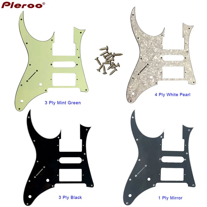 

5pcs Custom Electric Guitar Parts - For Left Handed MIJ Ibanez RG 350 EXZ Guitar Pickguard Pickup Scratch Plate HSH Humbucker
