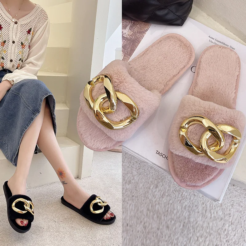 

Домашние женские тапочки на плоской подошве с открытым носком однослойные хлопковые тапочки красного цвета для женщин