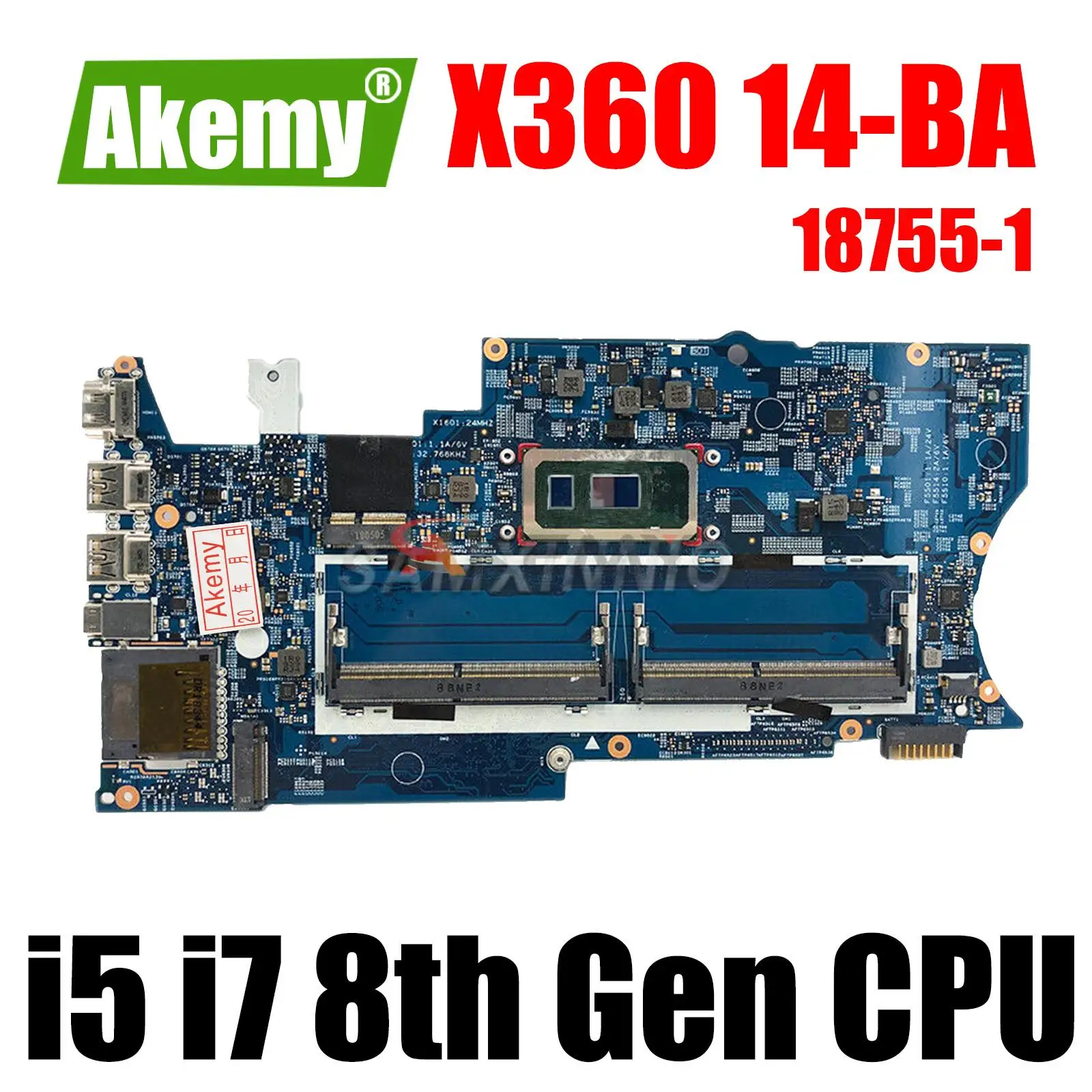 18755-1 Материнская плата для ноутбука