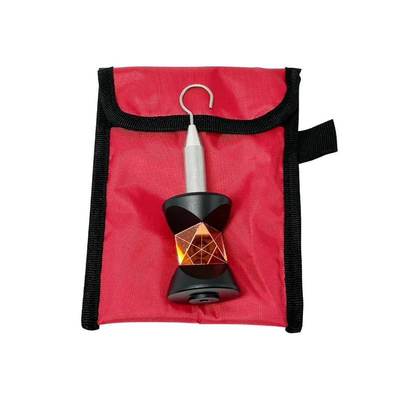 Мини 360-градусная призма с медным покрытием и крючком для тахеометра