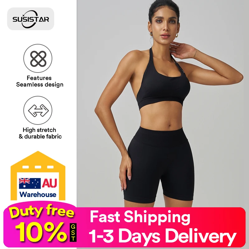 SUSISTAR Тренировочные комплекты для женщин комплект из двух предметов бесшовный